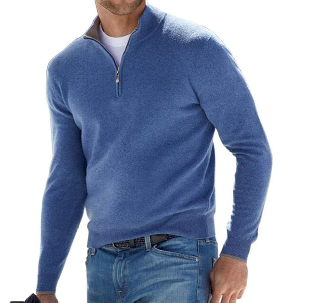 Men's Half-Zip Comfort Sweater