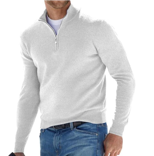 Men's Half-Zip Comfort Sweater