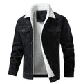 Men's Vintage Corduroy Jacket with Sherpa Collar