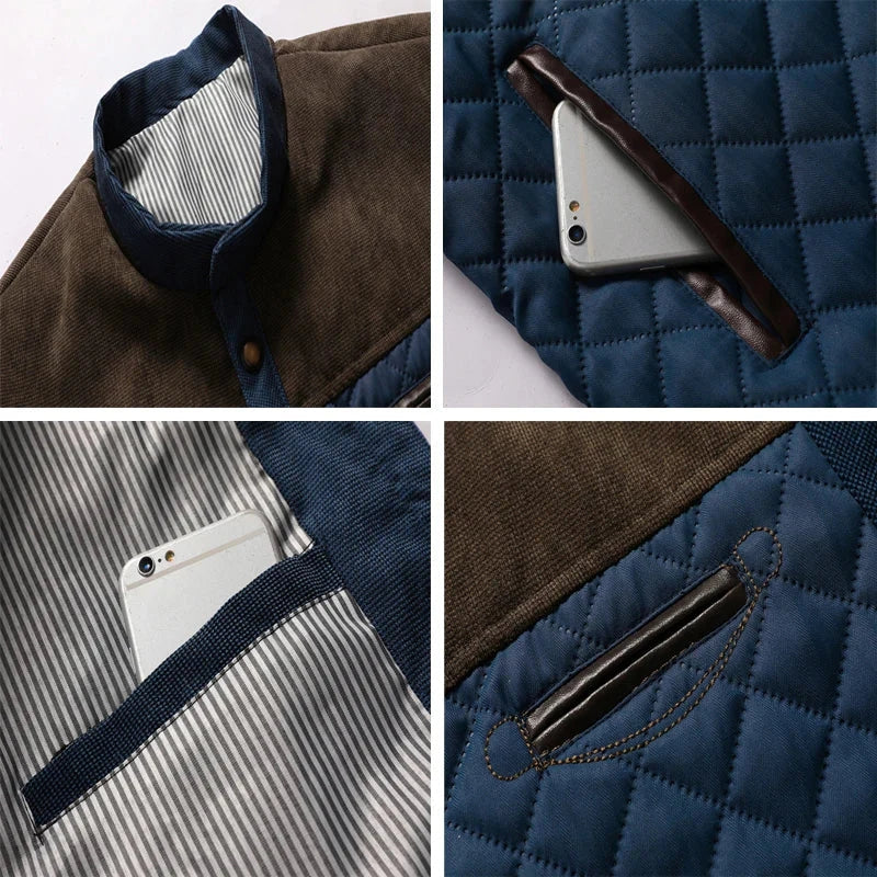 Men's Stylish Warm Autumn Jacket