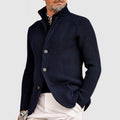 Men's Classic Zip-Up Knit Cardigan