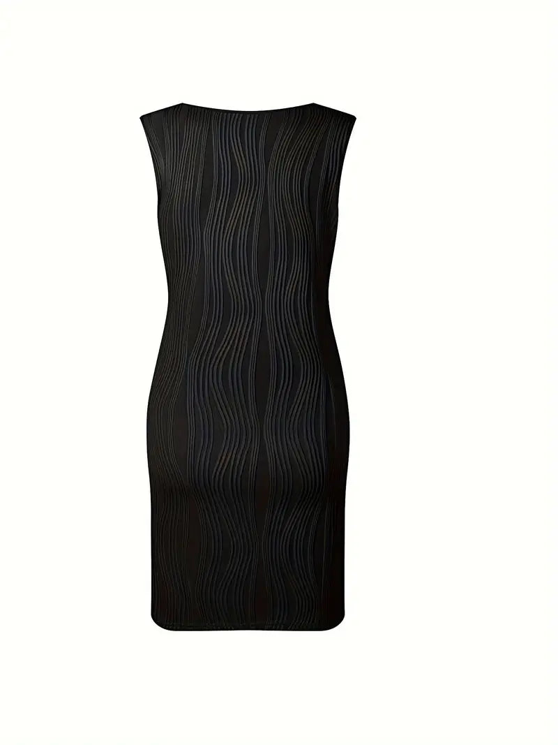 Women's Sleeveless V-Neck Summer Dress