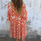 Women's Elegant V-Neck Dress