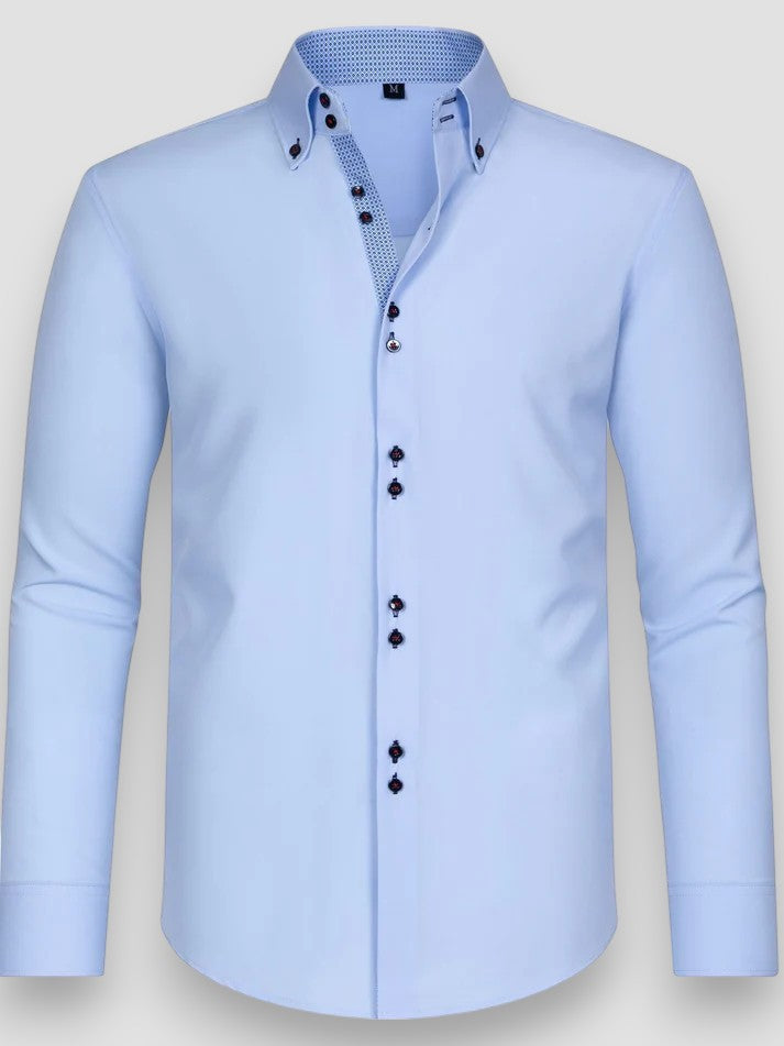 Men's Modern Button-Up Shirt