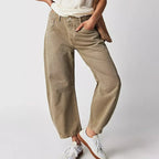Women's Baggy Jeans High Waist – Relaxed Fit Wide Leg Denim