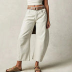 Women's Baggy Jeans High Waist – Relaxed Fit Wide Leg Denim