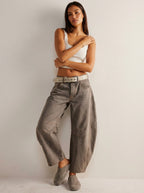 Women's Baggy Jeans High Waist – Relaxed Fit Wide Leg Denim