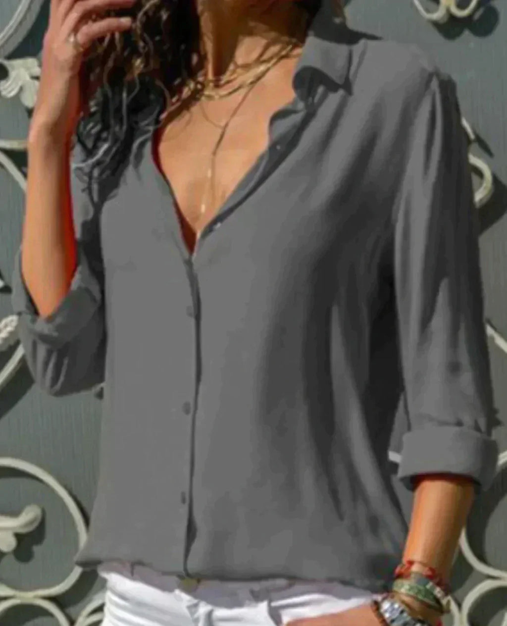 Women's Classic Button-Down Shirt