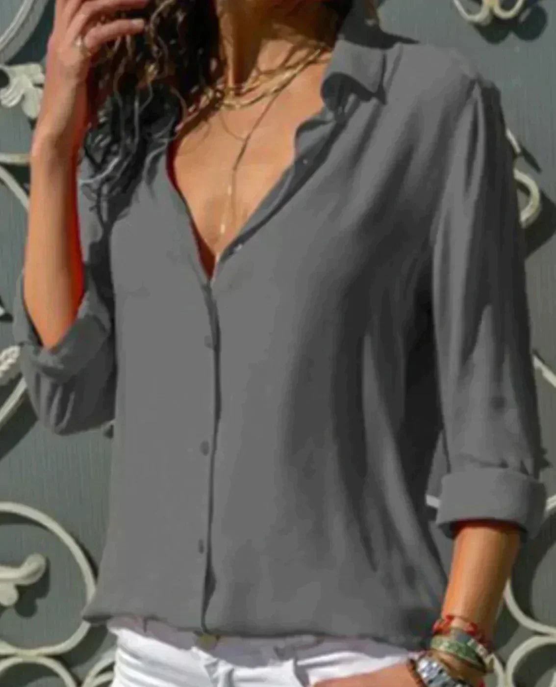 Women's Classic Button-Down Shirt