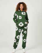 Floral Print Tracksuit Unisex – Hoodie & Jogger Comfortable Set