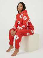 Floral Print Tracksuit Unisex – Hoodie & Jogger Comfortable Set