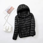 Women's Lightweight Puffer Jacket – Slim Fit Warm Winter Coat