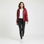 Women's Lightweight Puffer Jacket – Slim Fit Warm Winter Coat
