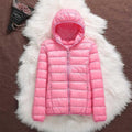 Women's Lightweight Quilted Jacket – Light Pink