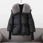 Women's Glam Puffer Jacket | Lightweight Quilted Outerwear with a Fashion-Forward Edge