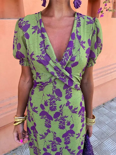 Women's Elegant Summer Dress for Sunny Days