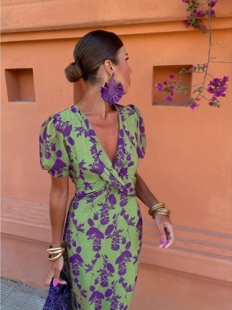 Women's Elegant Summer Dress for Sunny Days