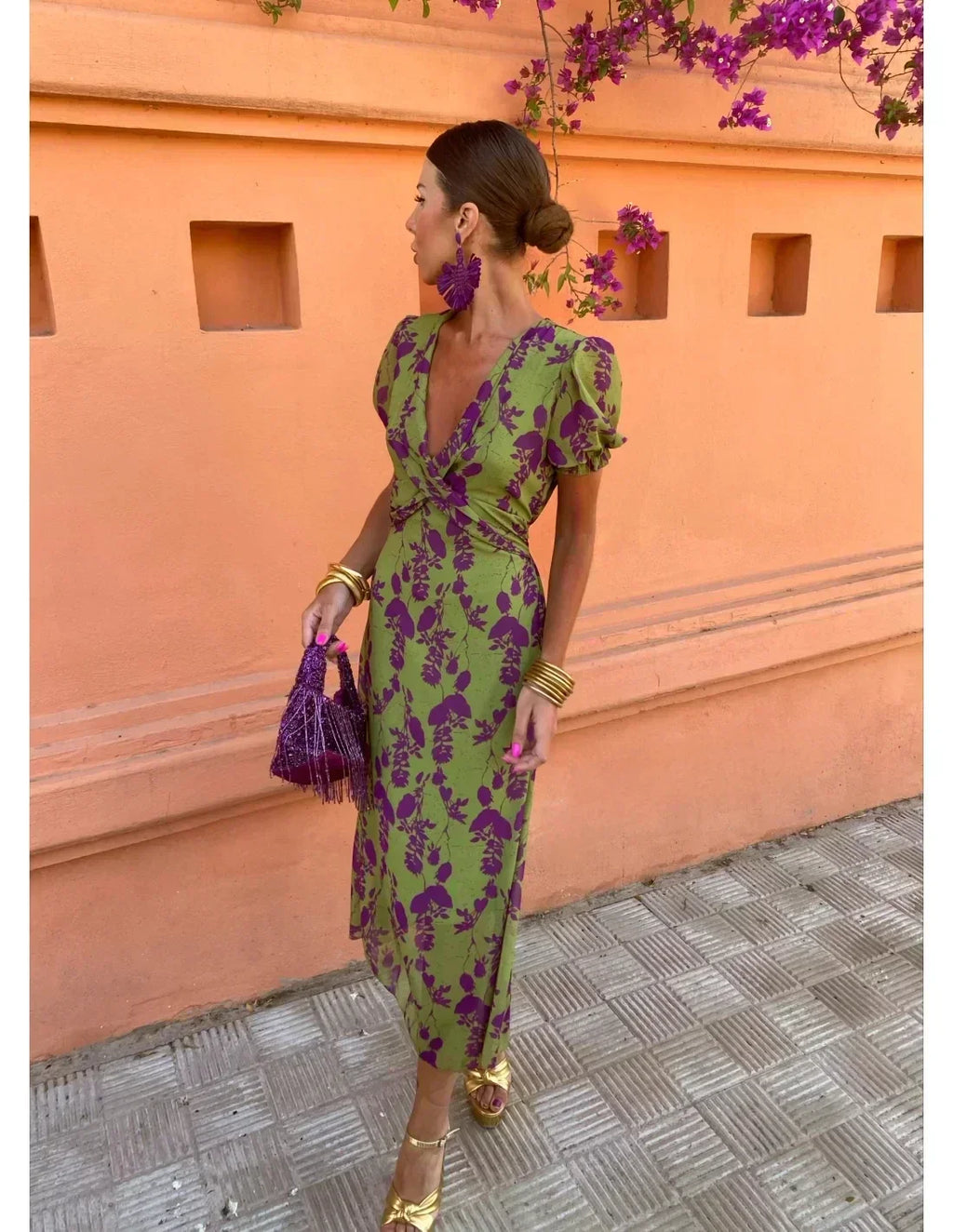 Women's Elegant Summer Dress for Sunny Days