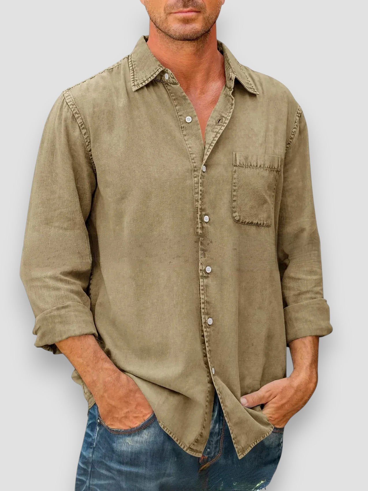 Men's Long-Sleeve Shirt