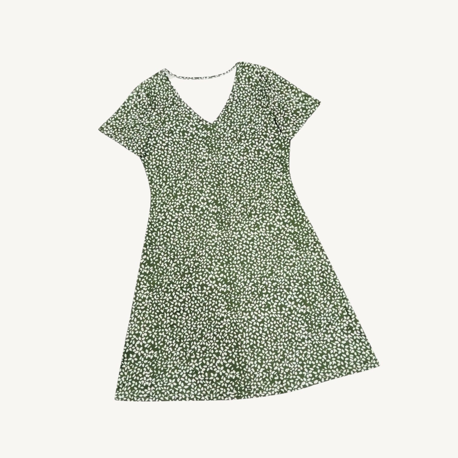 Women's Elegant Summer Dress with Deep V-Neck