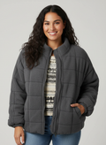 Women's Quilted Jacket – Comfortable Lightweight Padded Coat