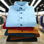 Men's Classic Corduroy Long-Sleeve Shirt