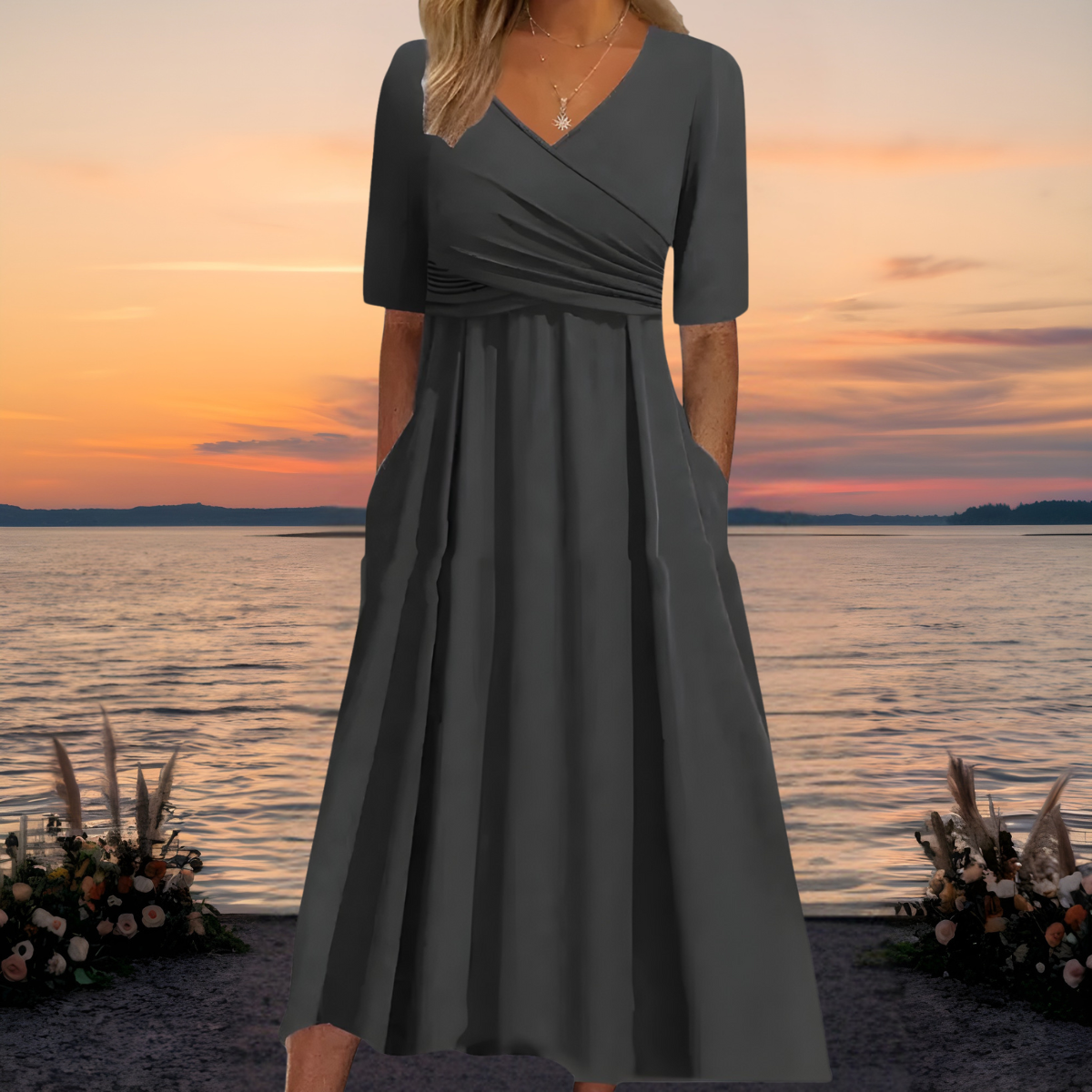 Women's Elegant Flattering Dress