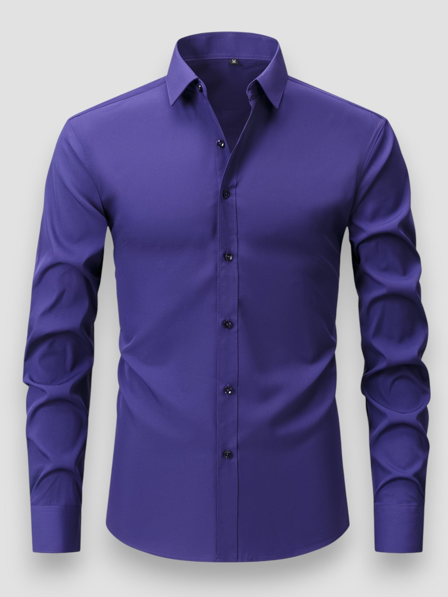 Men's Slim-Fit Long-Sleeve Shirt