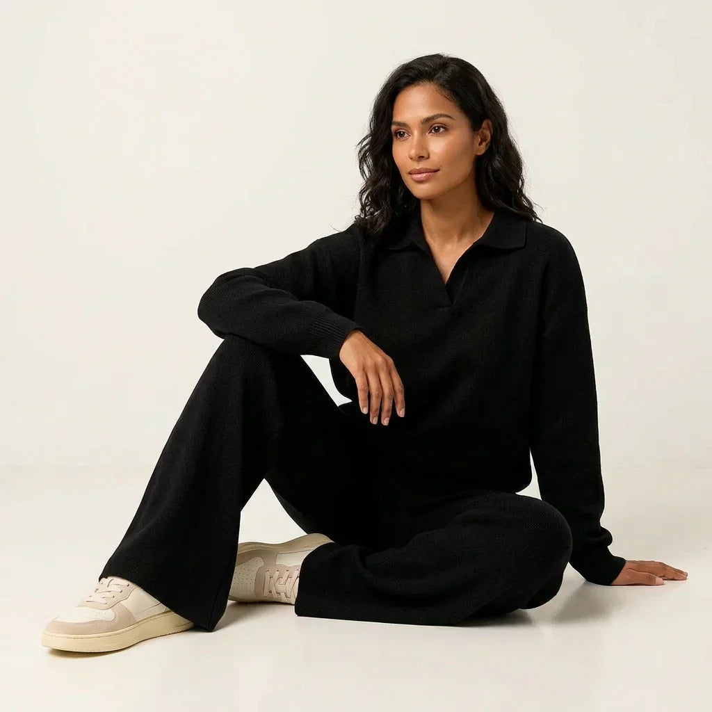 Women's Cashmere Lounge Set – Soft Luxury Two Piece Clairmont