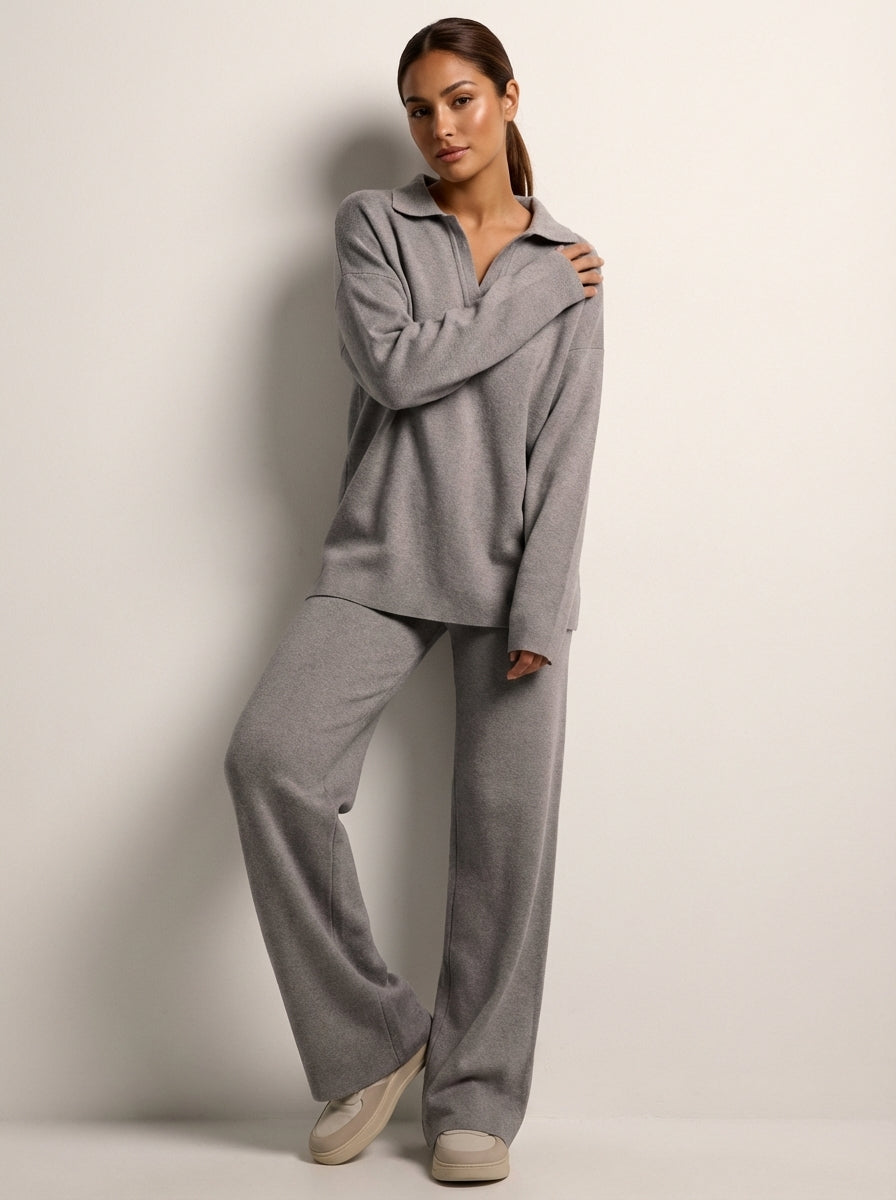 Women's Cashmere Lounge Set – Soft Luxury Two Piece Clairmont