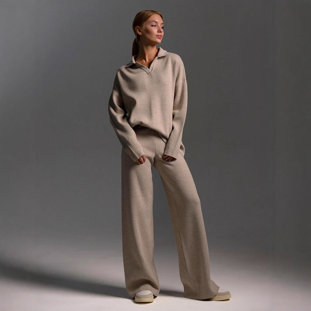 Women's Cashmere Lounge Set – Soft Luxury Two Piece Clairmont