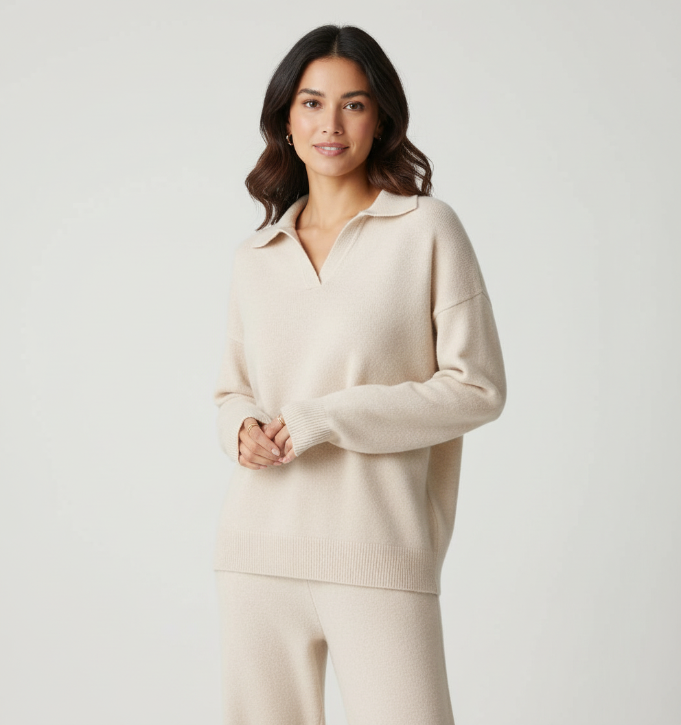 Women's Cashmere Lounge Set – Soft Luxury Two Piece Clairmont