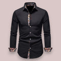 Men's Wrinkle-Free Dress Shirt | Slim Fit Non-Iron Button-Down in Classic Colors