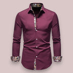 Men's Wrinkle-Free Dress Shirt | Slim Fit Non-Iron Button-Down in Classic Colors