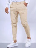 Men's Stretch Chinos | Slim Fit Khaki Pants with Waist Sizing