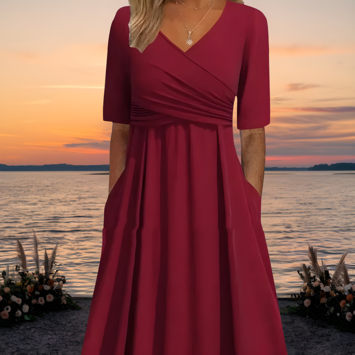 Women's Elegant Flattering Dress