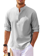 Men's Stylish 3/4 Sleeve Shirt