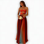 Women's Strapless Maxi Dress