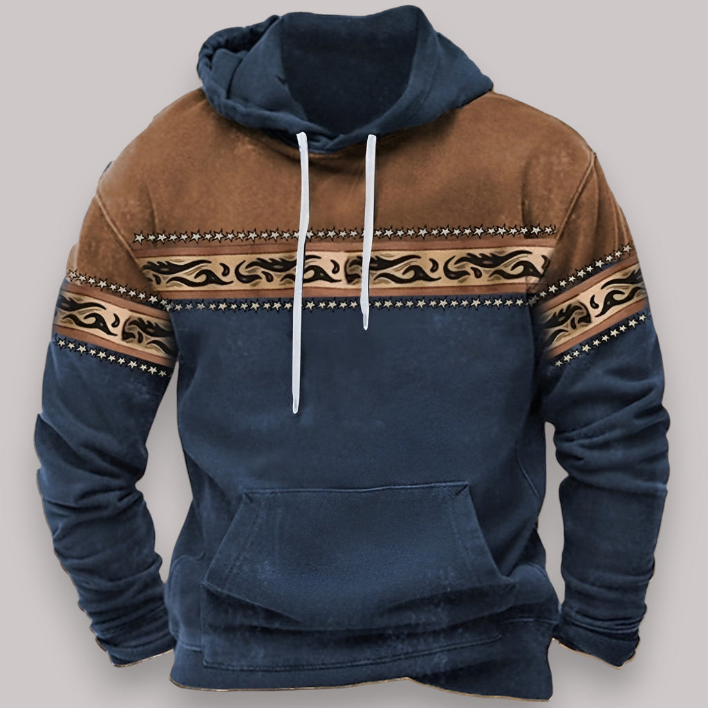 Men's Clean Minimalist Hoodie | Timeless Everyday Pullover Sweatshirt