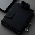 Men's Luxury Cashmere Turtleneck Sweater | Premium Soft Knit Pullover in Multiple Colors