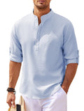 Men's Stylish 3/4 Sleeve Shirt