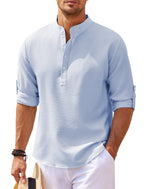 Men's Stylish 3/4 Sleeve Shirt