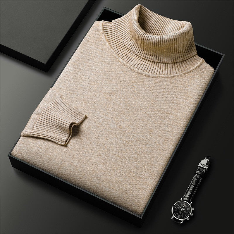 Men's Luxury Cashmere Turtleneck Sweater | Premium Soft Knit Pullover in Multiple Colors