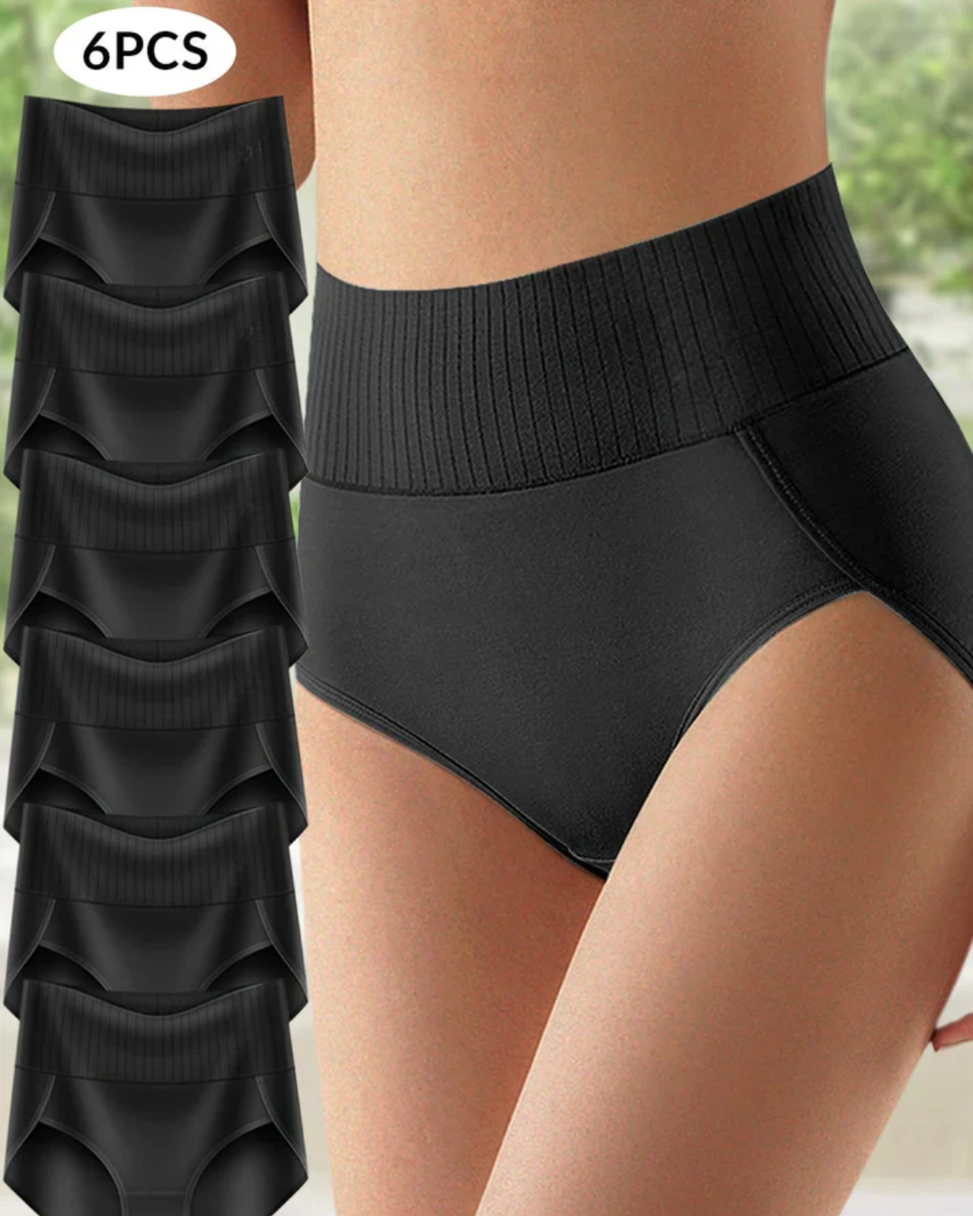 Women's High-Waist Tummy Control Briefs Set