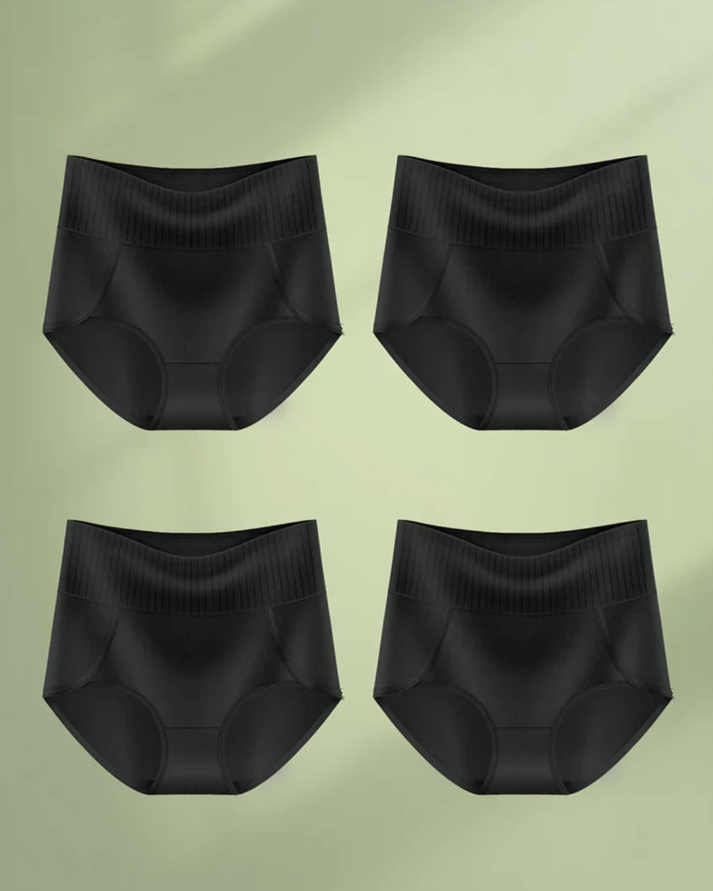 Women's High-Waist Tummy Control Briefs Set