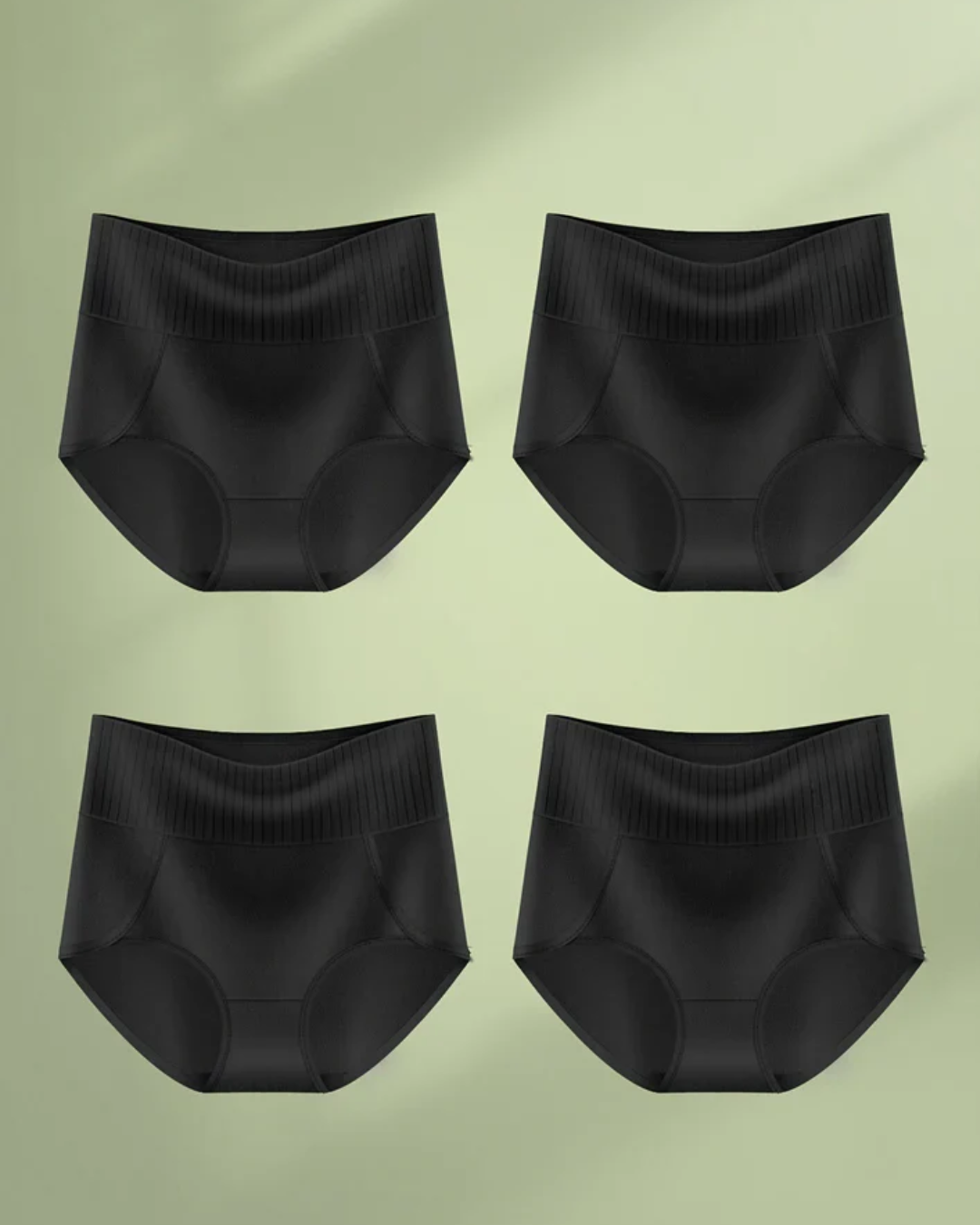 Women's High-Waist Tummy Control Briefs Set