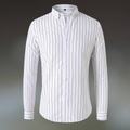 Men's Classic Striped Shirt – White
