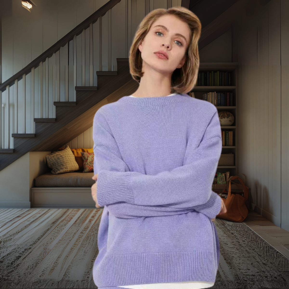 Women's Casual Knit Pullover