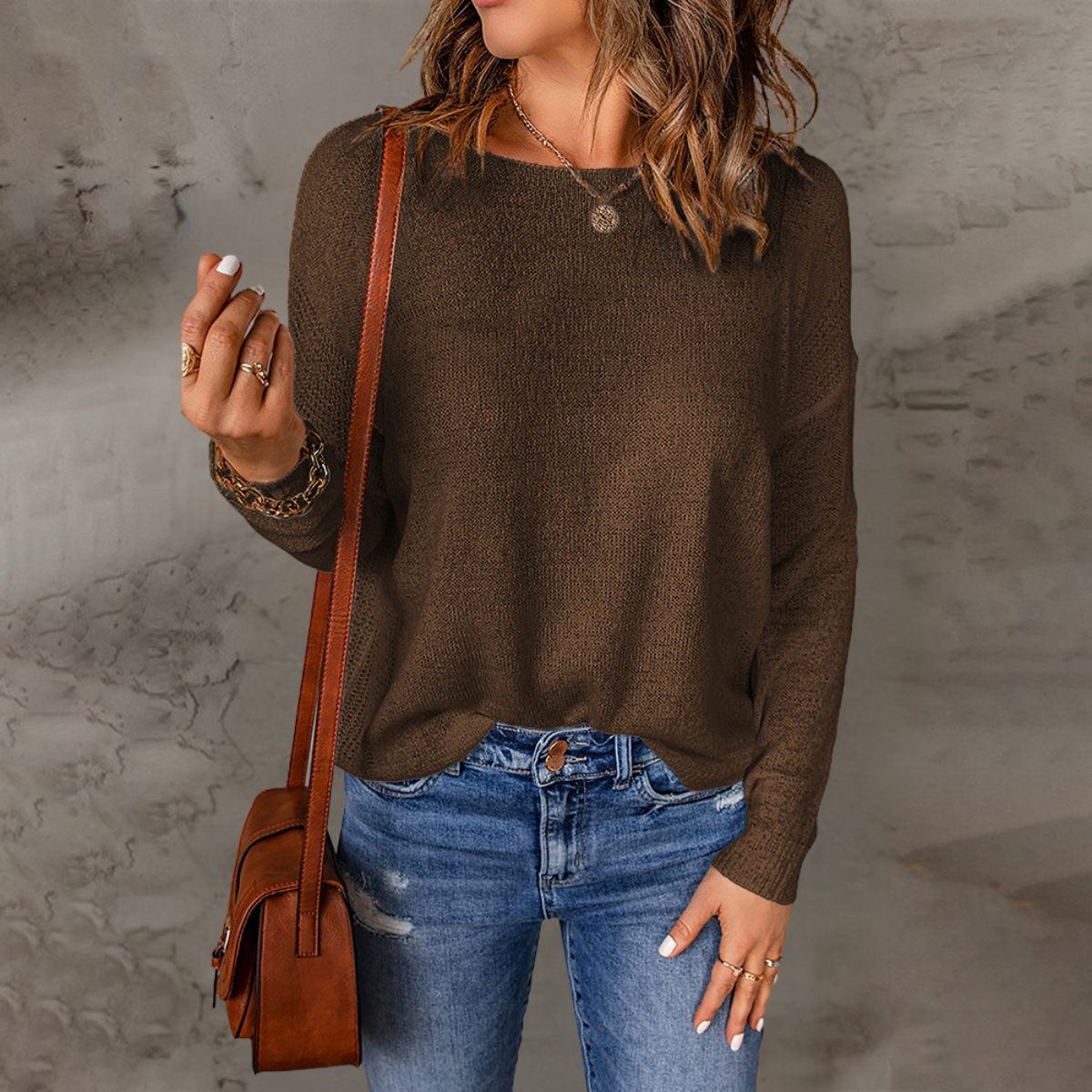Women's Oversized Knit Sweater