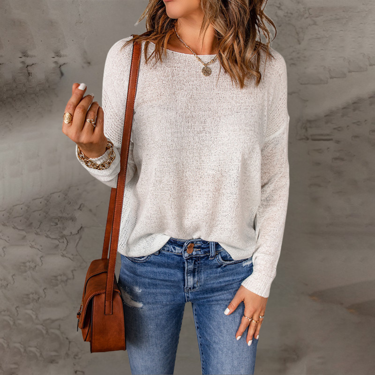 Women's Oversized Knit Sweater